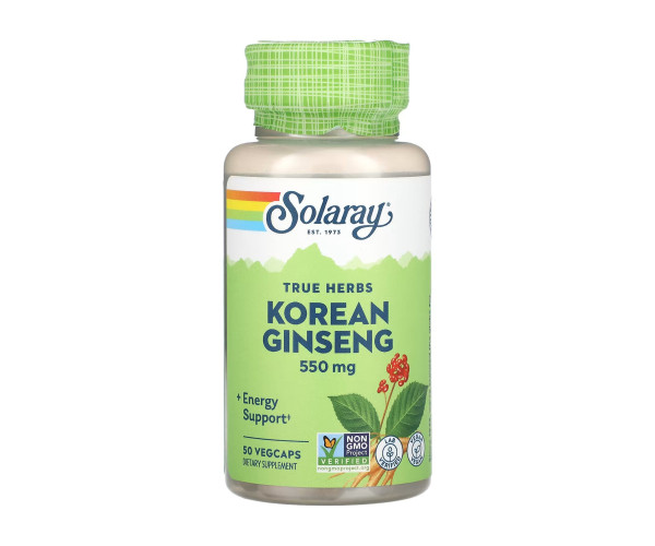 Korean Ginseng Root 550mg - 50 vcaps