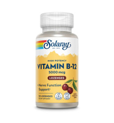 Vitamin B-12 5000mcg - 30 lozenges Natural Cherry