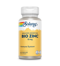 Bio Zinc 15mg - 100 vcaps