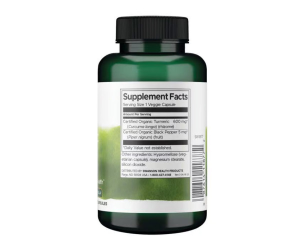 Turmeric & Black Pepper - 90 vcaps