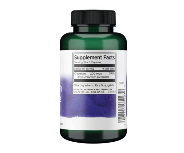 Chromium Picolinate 200mcg - 200 сaps