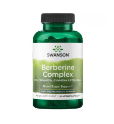 Berberine Complex with Cinnamon Gymnema & Fenugreek - 90 vcaps