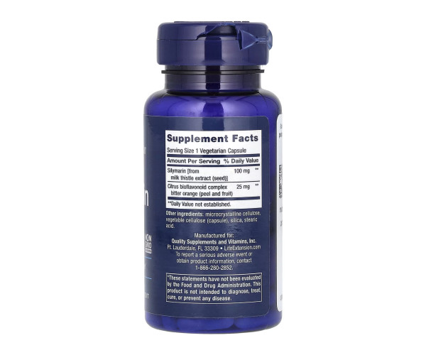 Silymarin	100 mg - 90 veg caps