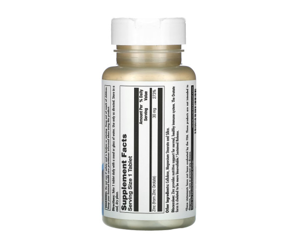 Zinc 30 Orotate Sustained Release - 90 tabs