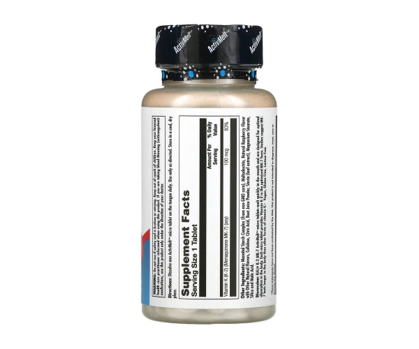 K-2 MK-7 ActivMelt 100 mcg - 60 tabs