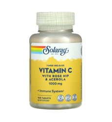 Vitamin C with Rose Hips & Ace 1000mg - 100 tabs