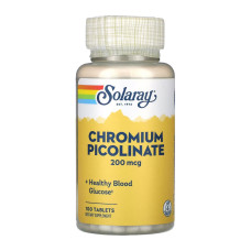 Chromium Picolinate 200mcg - 100 tabs