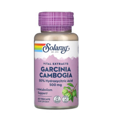 Garcinia Cambogia Fruit Ext 500mg - 60 veg caps