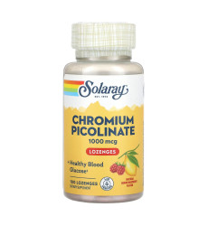 Chromium Picolinate 1000mcg - 100 lozenges Lemon-Raspberry