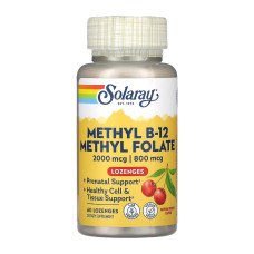 Methyl B-12 & Methyl Folate - 60 caps