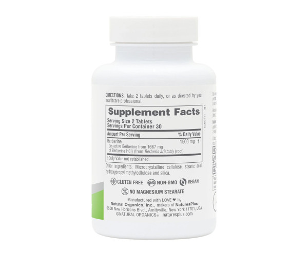 Berberine 1500 mg - 60 tabs