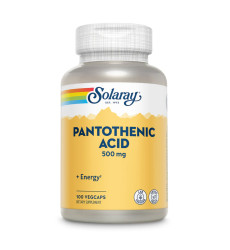 Pantothenic Acid 500mg - 100 veg caps