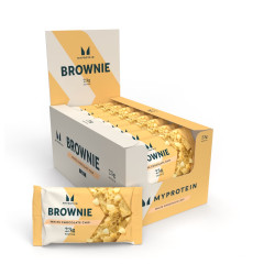 Protein Brownie - 12x75g White Chocolate