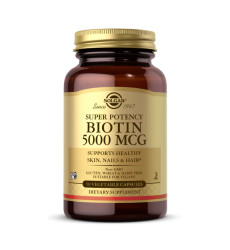 Biotin 5000 mcg - 50 vcaps