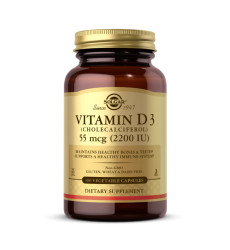 Vitamin D3 (Cholecalciferol) 55 mcg (2200 IU) - 100 vcaps
