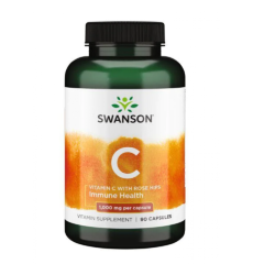 Vitamin C with Rose Hips 1000 mg - 90 caps