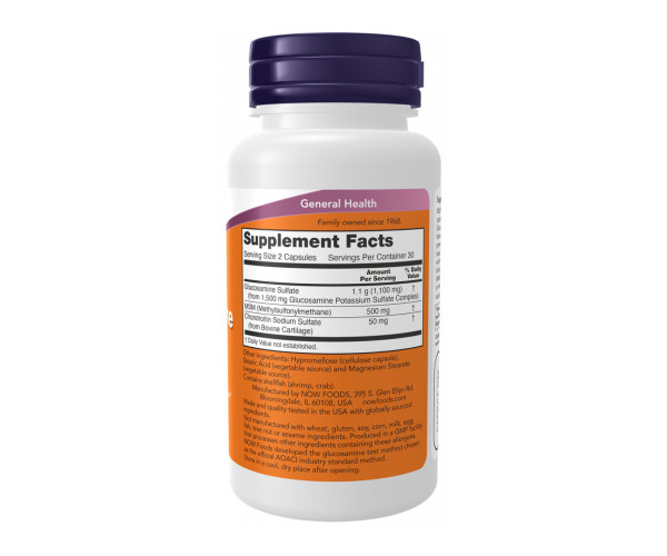 Glucosamine & MSM - 60 caps