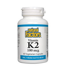 Vitamin K2 100mcg - 60 vcaps