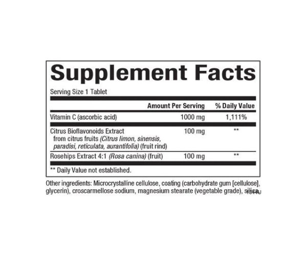 Vitamin C 1000mg - 90 tabs