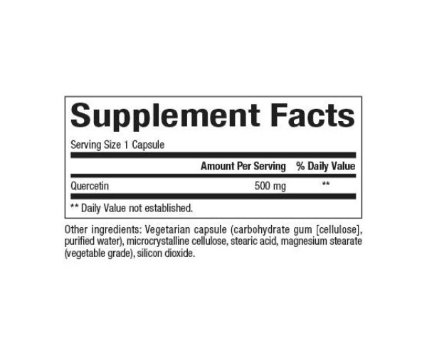 Quercetin 500mg - 60 vcaps