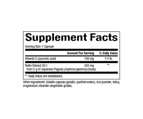 Rutin 250mg - 90 caps