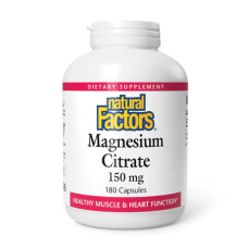Magnesium Citrate 150mg - 180 caps