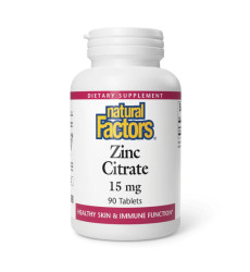 Zinc Citrate 15mg - 90 tabs