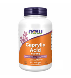 Caprylic Acid 600mg - 100 sgels