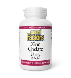 Zinc Chelate 25mg - 90 tabs