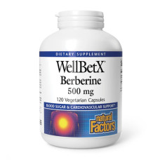 WellBetX Berberine 500mg - 120 vcaps