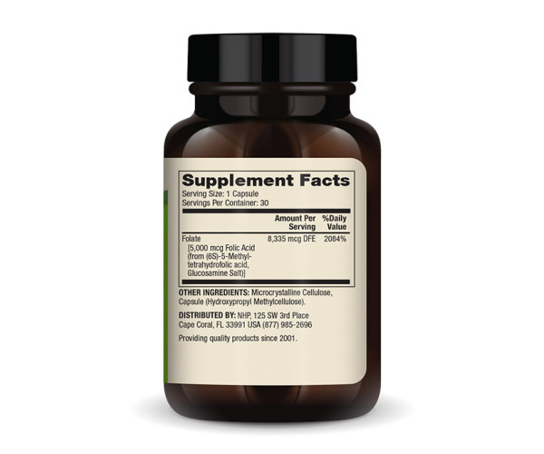 Methyl Folate - 30 caps