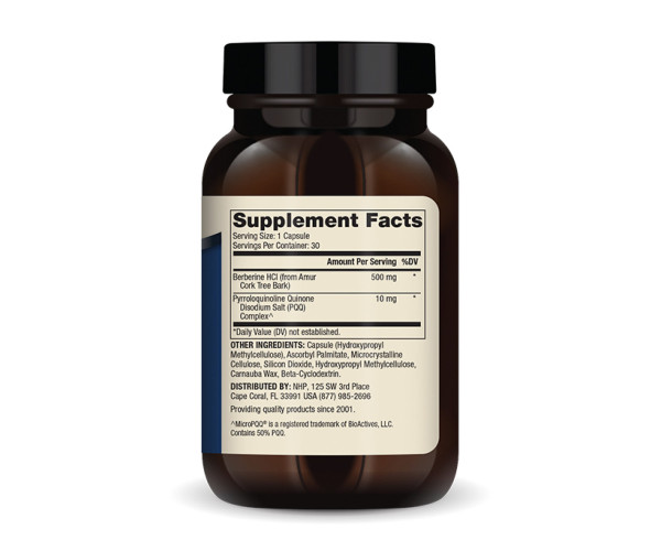 Berberine and MicroPQQ Advanced - 30 caps