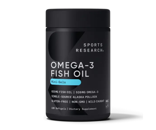 Omega-3 Fish Oil Alaska 625mg - 120 mini softgels