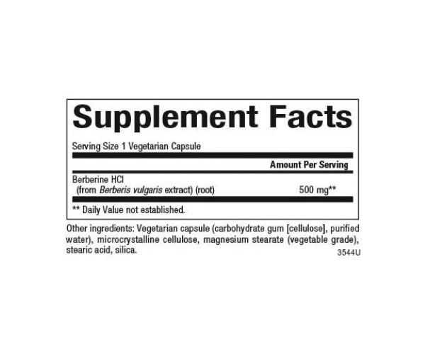 WellBetX Berberine 500mg - 60 vcaps
