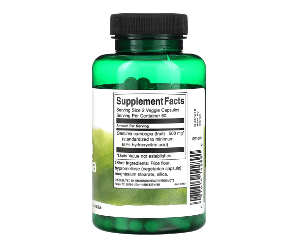 Garcinia Cambogia 250mg - 120 vcaps
