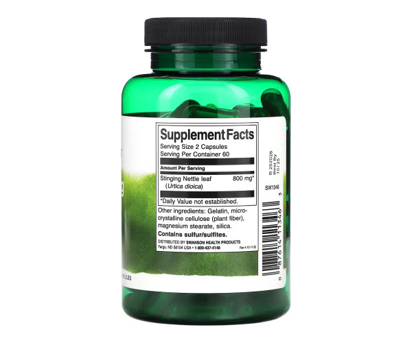 Stinging Nettle Leaf 400mg - 120 caps