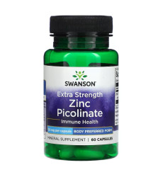 Extra Strength Zinc Picolinate Body Preferred Form 50mg - 60 caps