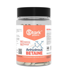 Betaine Anhydrous 500mg - 180 caps