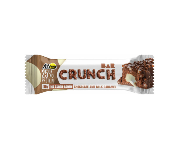Crunch Bar - 12x50g Chocolate and Milk Caramel