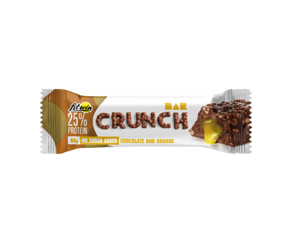 Crunch Bar - 12x50g Chocolate and Orange
