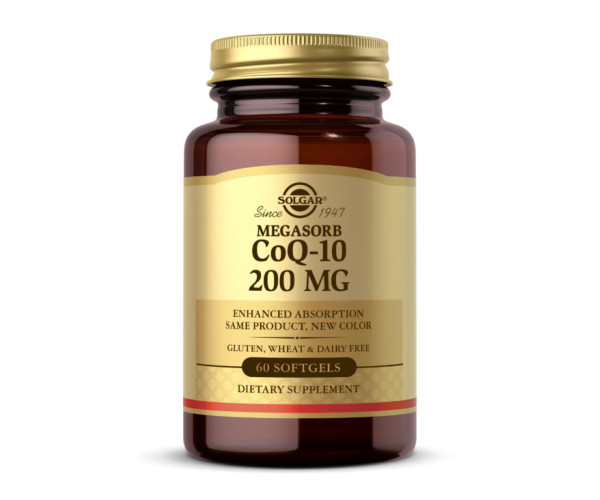 Megasorb CoQ-10 200mg - 60 softgels