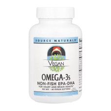 Vegan Omega-3s EPA-DHA 300mg - 60 softgels