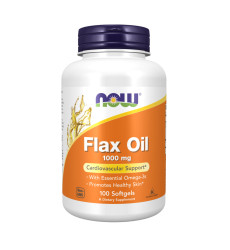 Flax Oil 1000mg - 100 softgels