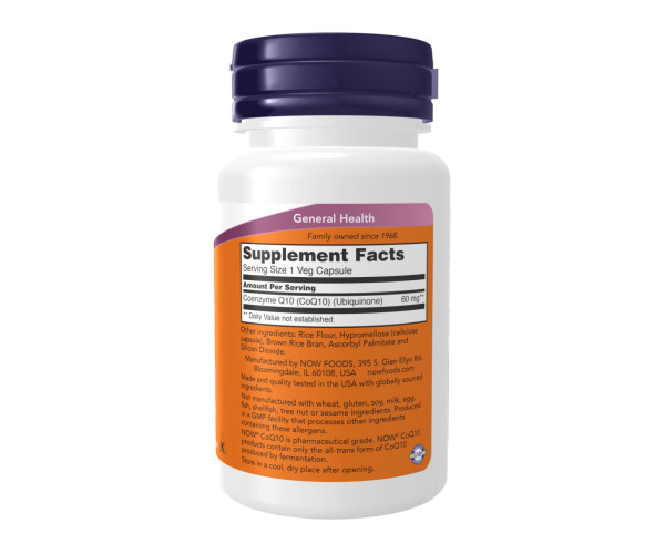 CoQ10 60mg - 180 vcaps