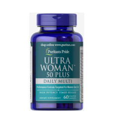 Ultra Woman™ 50 Plus Multi-Vitamin with Zinc - 60 caps