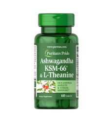 Ashwagandha KSM-66® & L-Theanine - 60 tabs