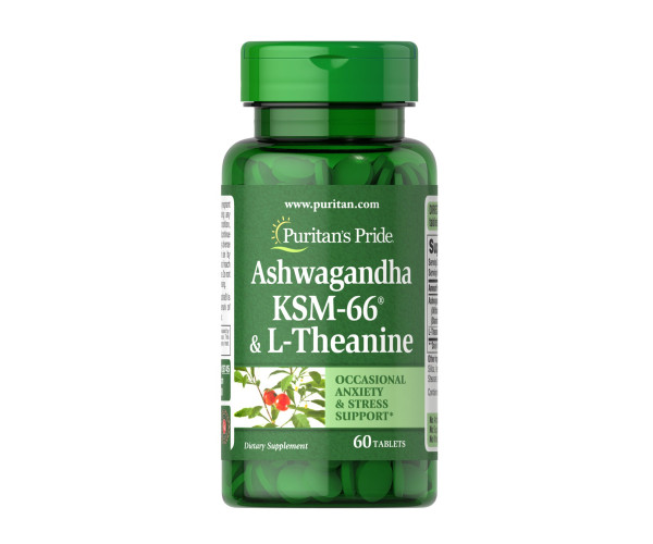 Ashwagandha KSM-66® & L-Theanine - 60 tabs