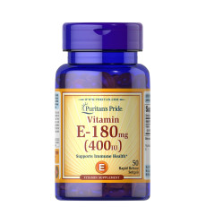 Vitamin E-400 IU - 50 softgels