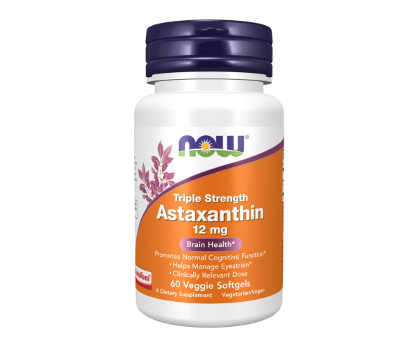 Astaxanthin 12 mg Triple Strength - 60 softgels