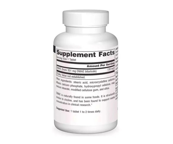 DMAE 351mg - 50 tabs